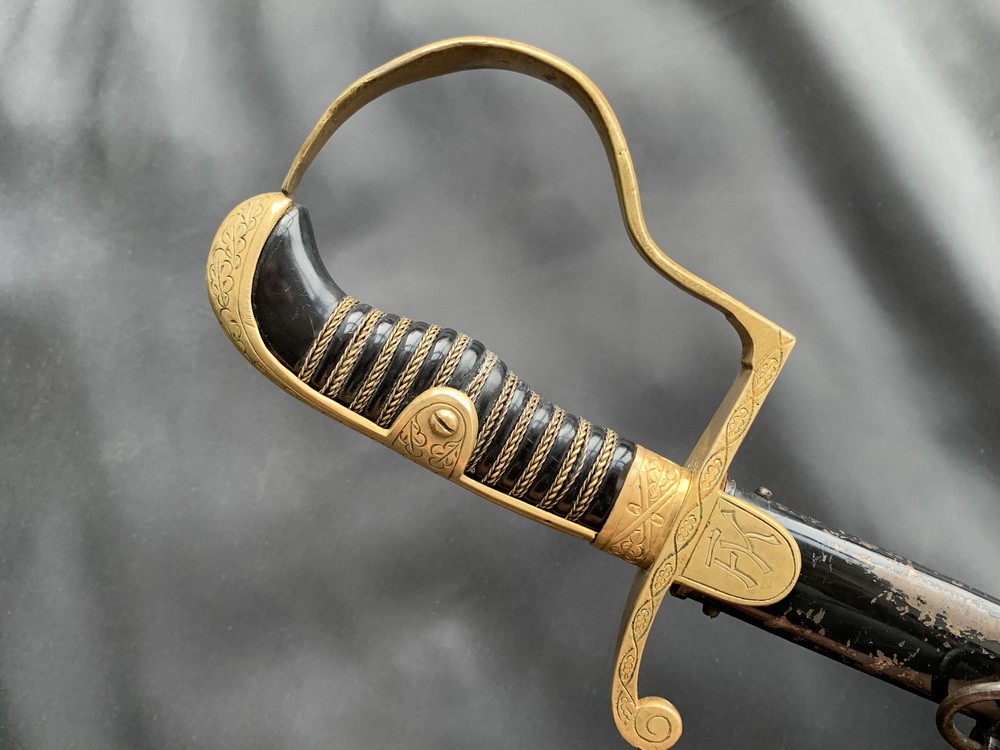 Немецкая офицерская сабля период второй мировой Третий Рейх