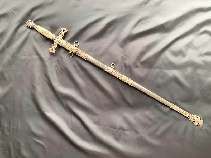 Американская шпага Высших чинов масонской ложи Королевской Арки