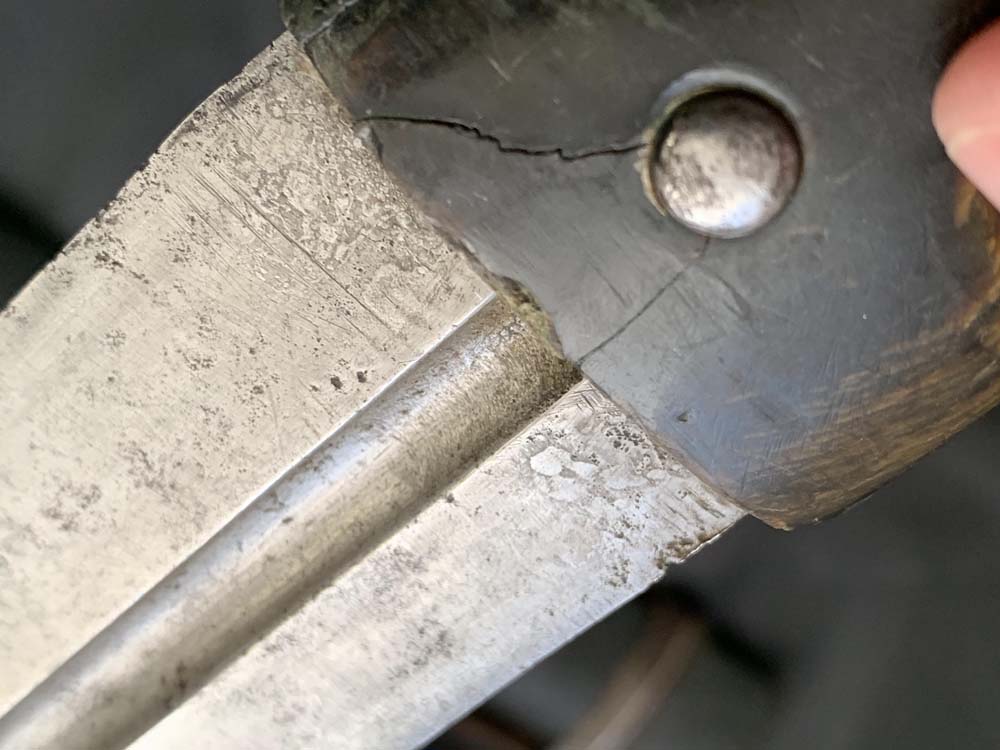 Дагестанский боевой кинжал Кама конца XIX – начала XX века