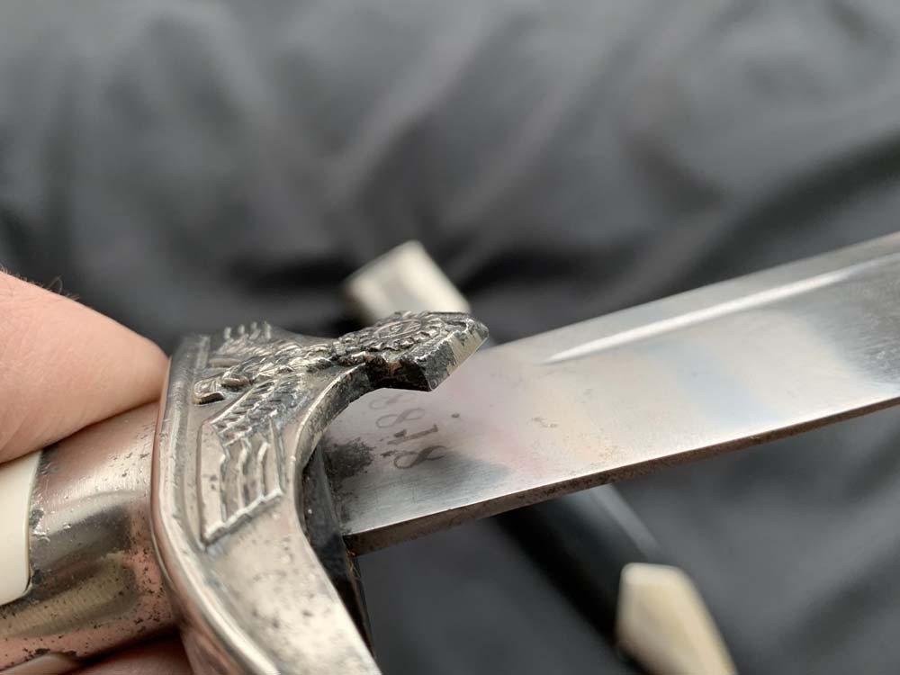 Тесак TeNo рядового состава образца 1938 года производитель Carl Eickhorn