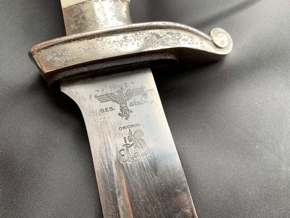 Тесак TeNo рядового состава образца 1938 года производитель Carl Eickhorn