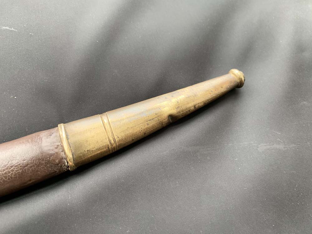 Французская офицерская пехотная сабля образца 1821 года производитель Coulaux Freres, Klingenthal