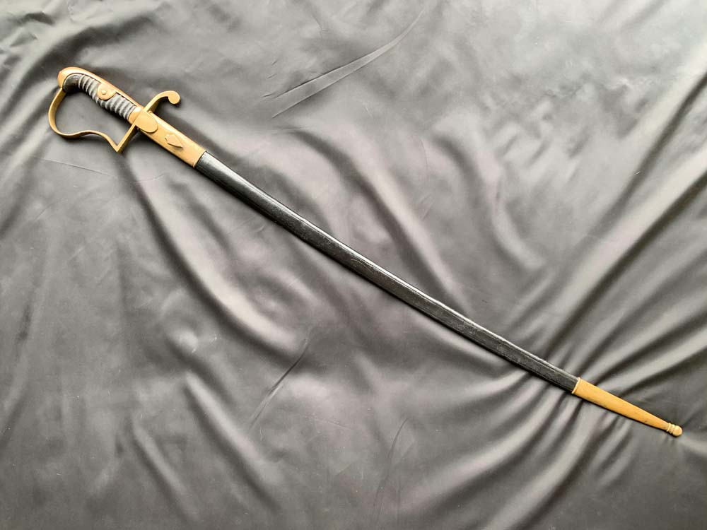 Прусская сабля фузелерная образца 1826 г Eisenhauer