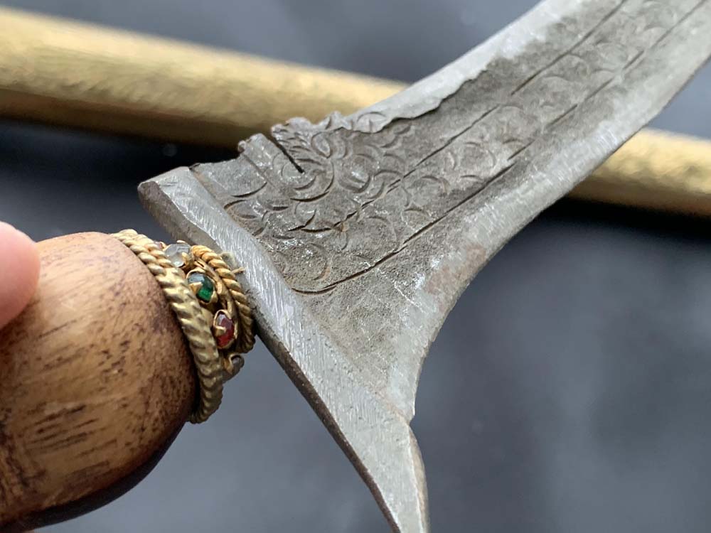 Малайский кинжал крис начала XX века