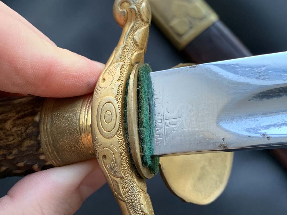 Кортик чиновников и лесничих лесных хозяйств образца 1937 года Чехословакия