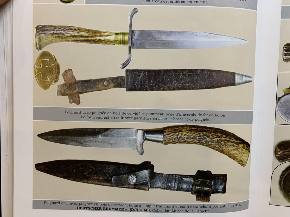 Фото с книги окопный нож Никер Альфа