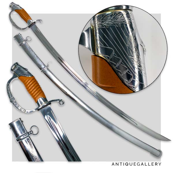 Шашка генеральская образца 1940 года (c дарственной надписью)