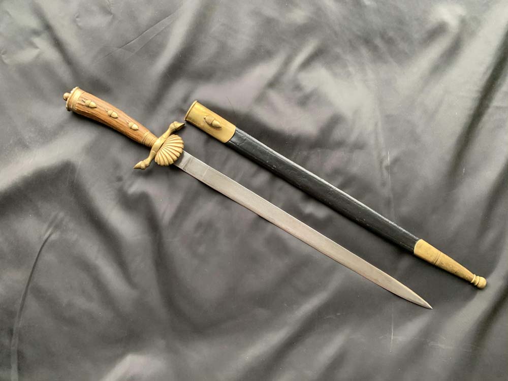 Охотничий кинжал Хиршфангер Пруссия — WKC Solingen