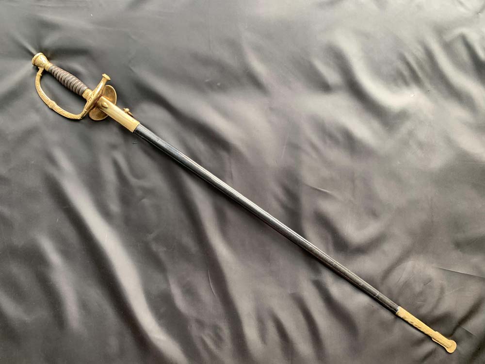 Шпага французских морских служб и комиссариата образца 1837-1853 г.