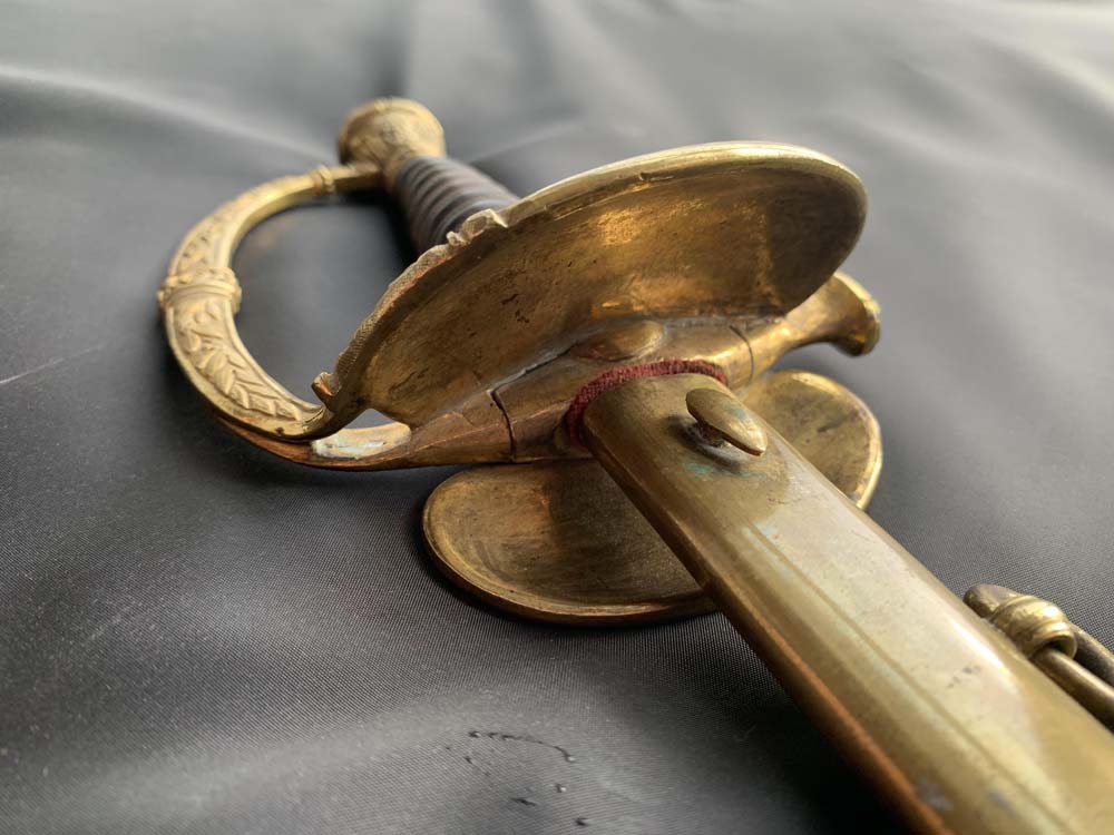 Шпага французских морских служб и комиссариата образца 1837-1853 г.