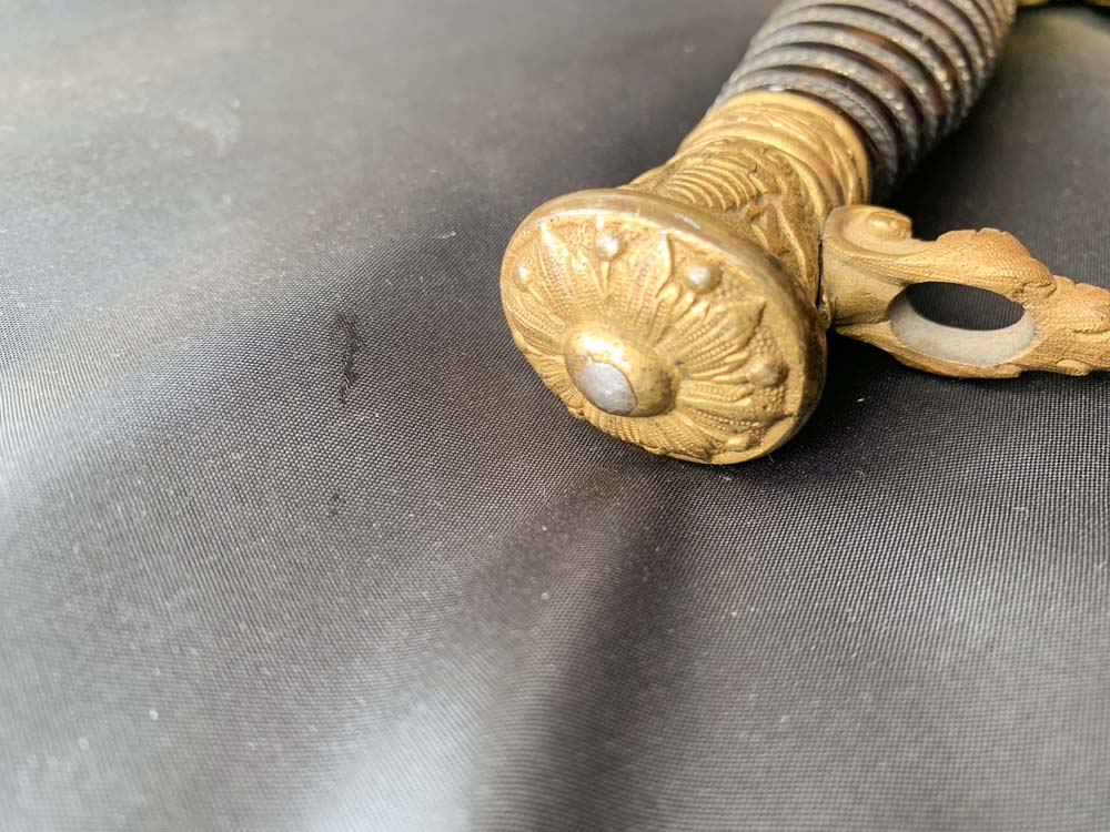 Шпага французская бригадного генерала образца 19 марта 1872 года