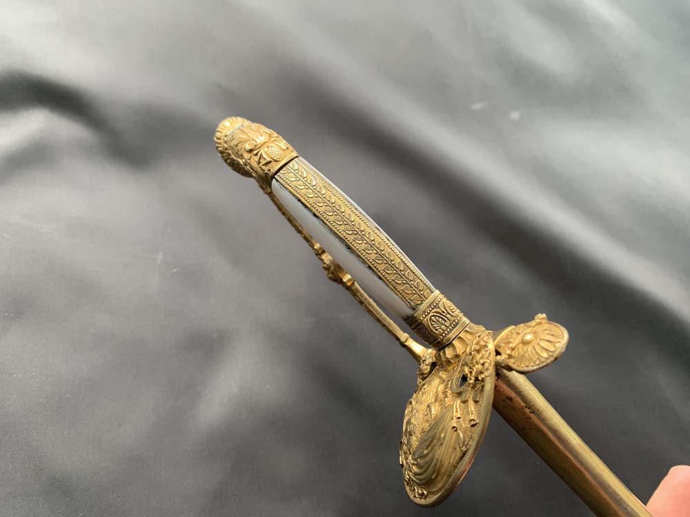 Французская шпага офицера Национальной гвардии Луи Филиппа