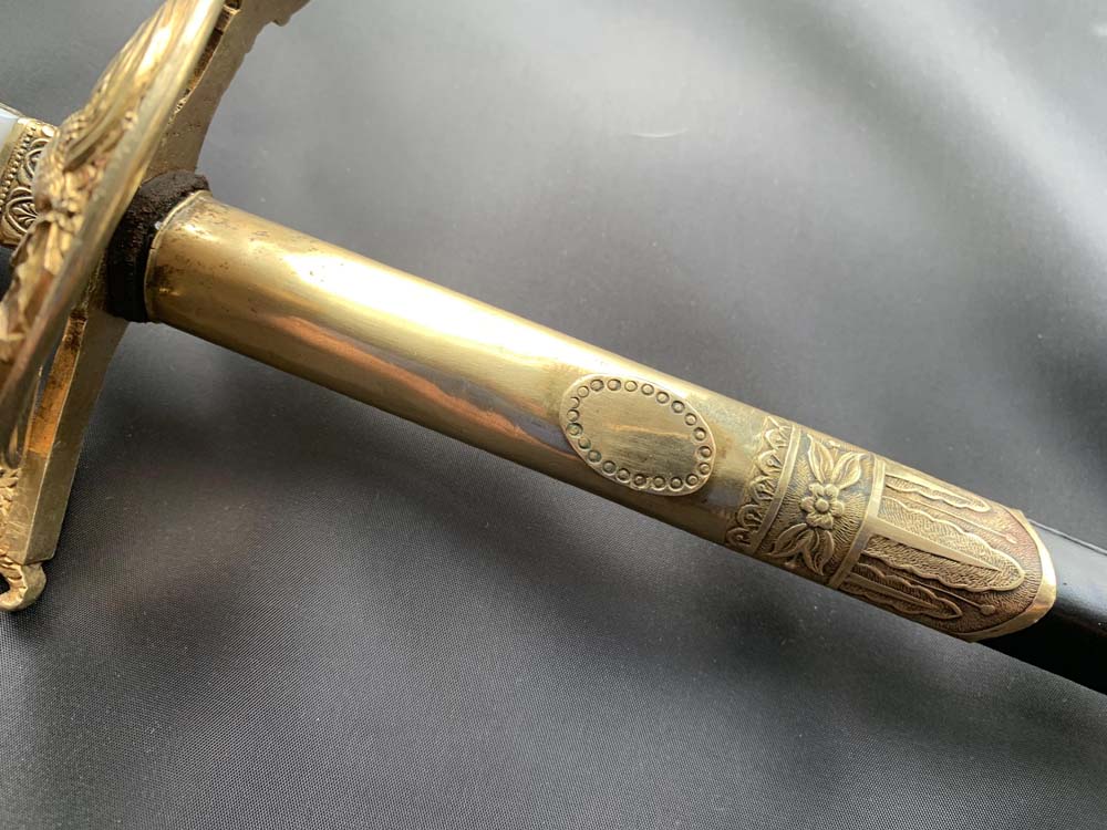 Французская шпага офицера Национальной гвардии Луи Филиппа