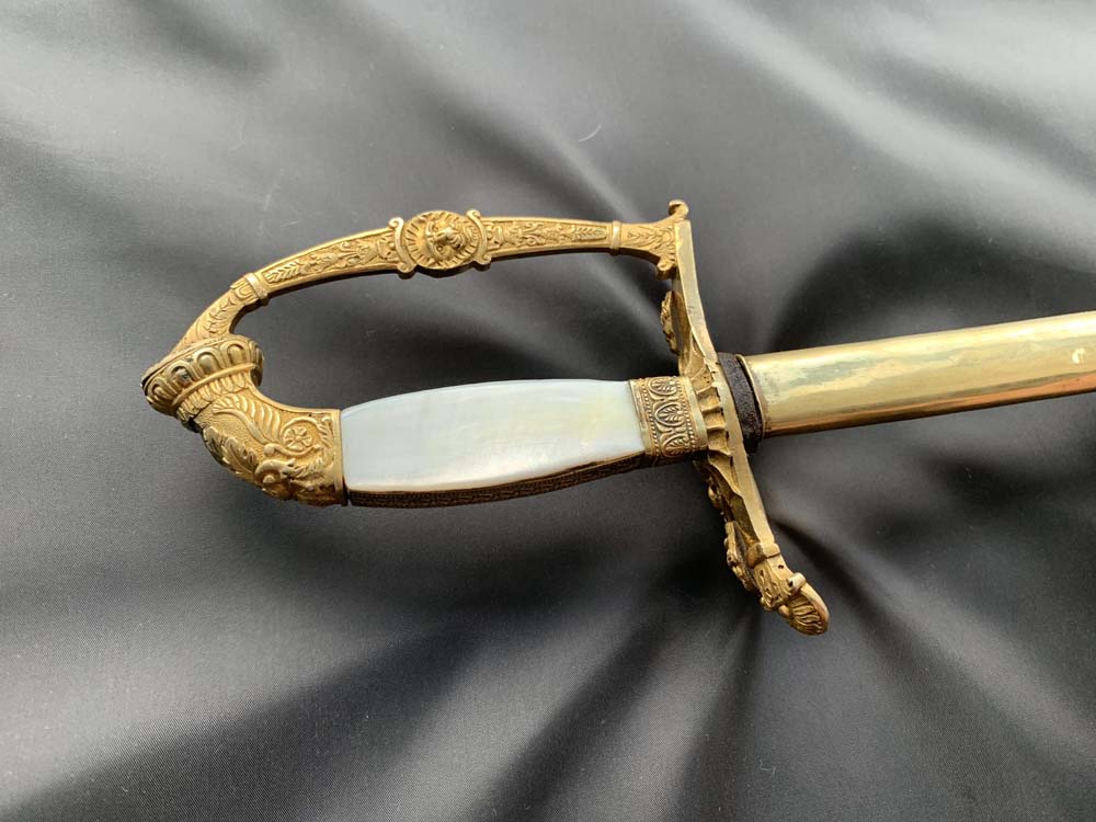 Французская шпага офицера Национальной гвардии Луи Филиппа