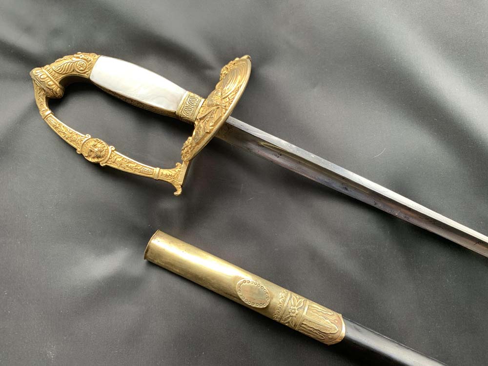 Французская шпага офицера Национальной гвардии Луи Филиппа