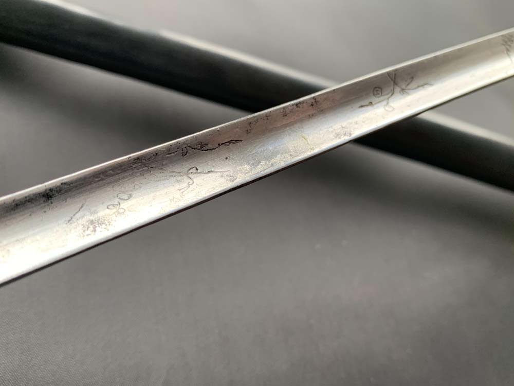 Французская шпага офицера Национальной гвардии Луи Филиппа