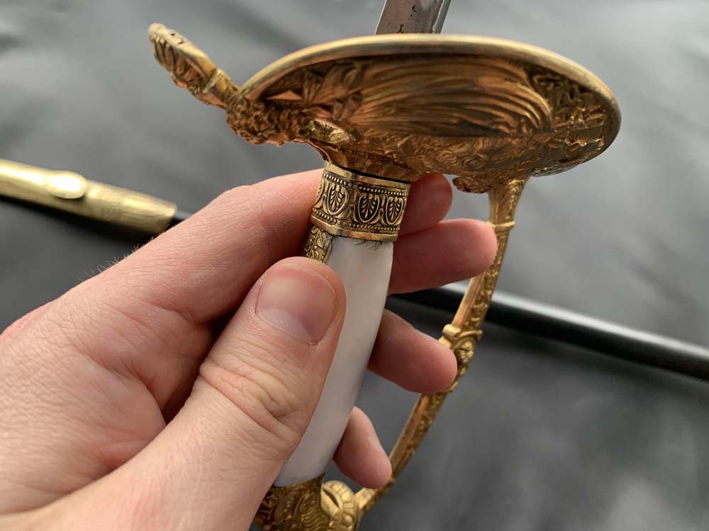 Французская шпага офицера Национальной гвардии Луи Филиппа