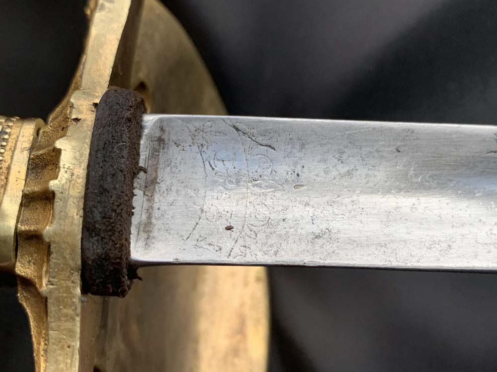 Французская шпага офицера Национальной гвардии Луи Филиппа