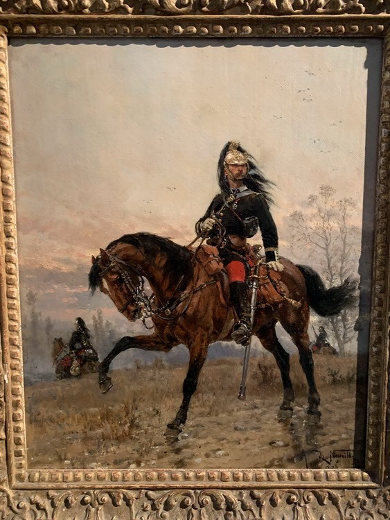 Античний розпис зі зброєю 