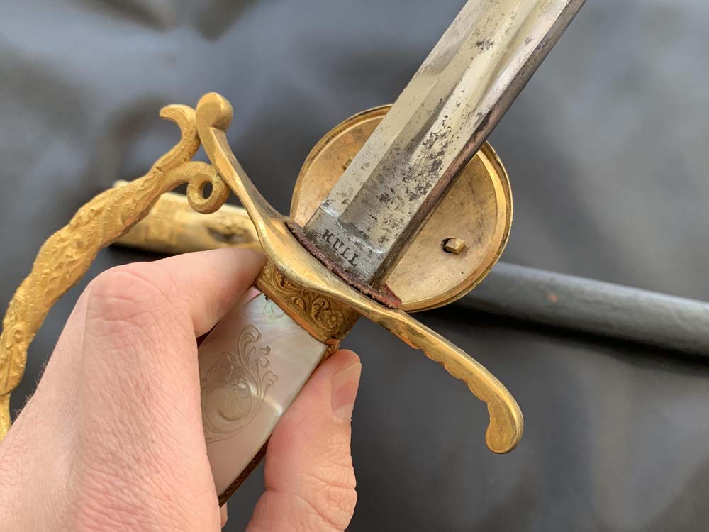 Шпага Австрийская военного чиновника образца 1878 года KÜLL