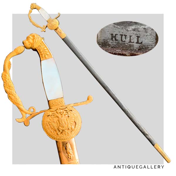 Шпага Австрийская военного чиновника образца 1878 года KÜLL
