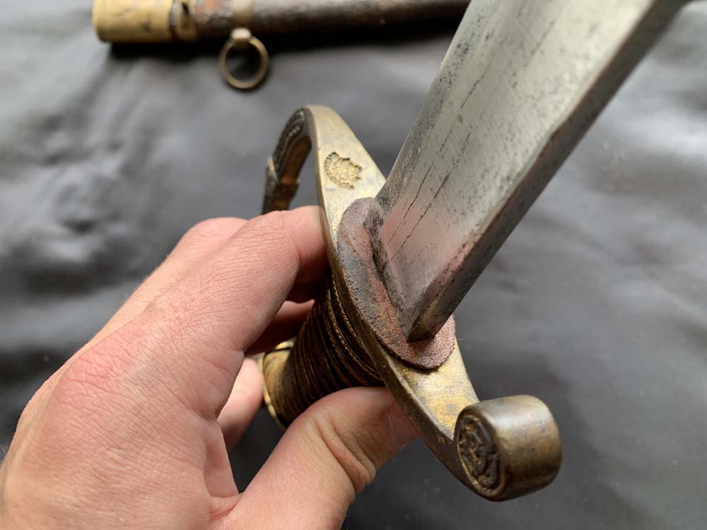 Русская драгунская офицерская сабля образца 1841 года