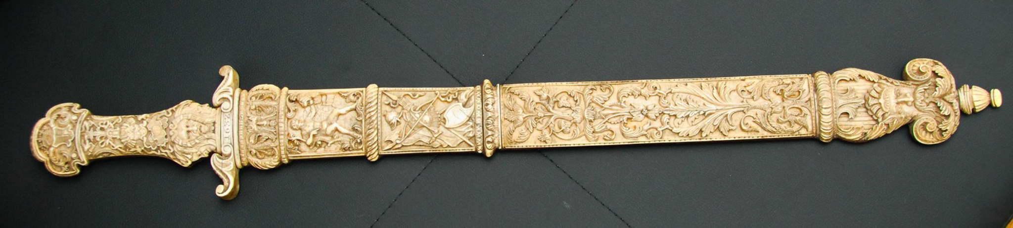 Церемониальный меч. Италия, Флоренция, 1632 год.