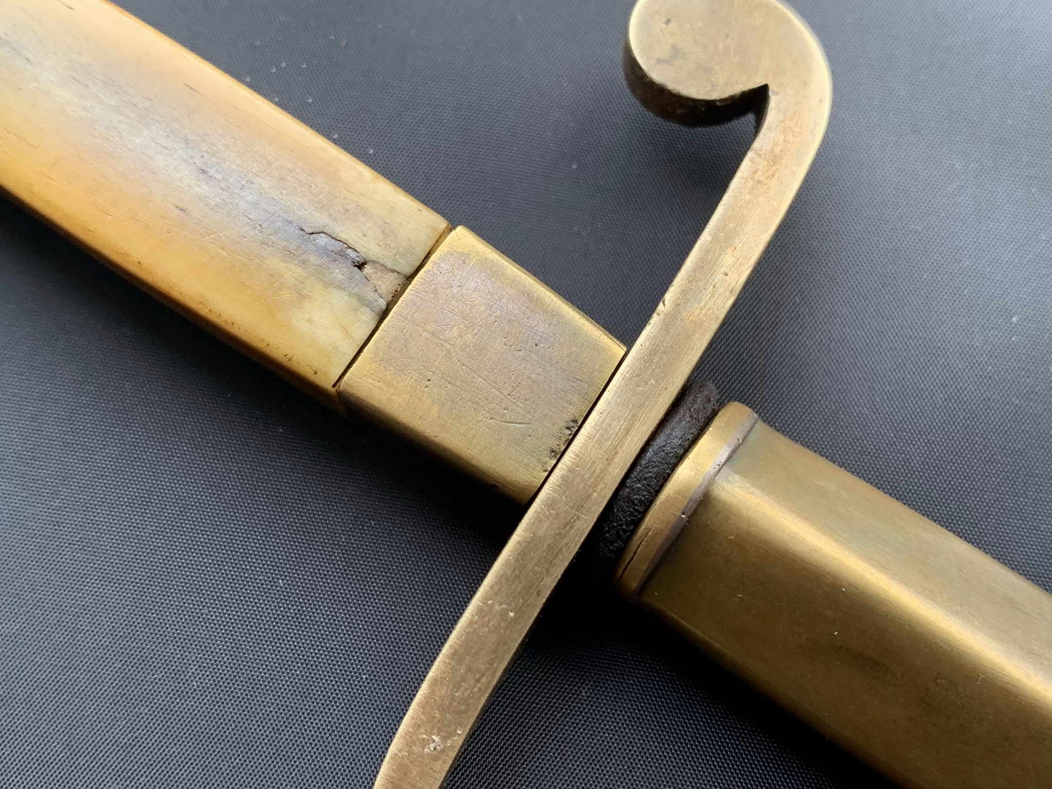 Русский морской офицерский кортик образца 1803 года