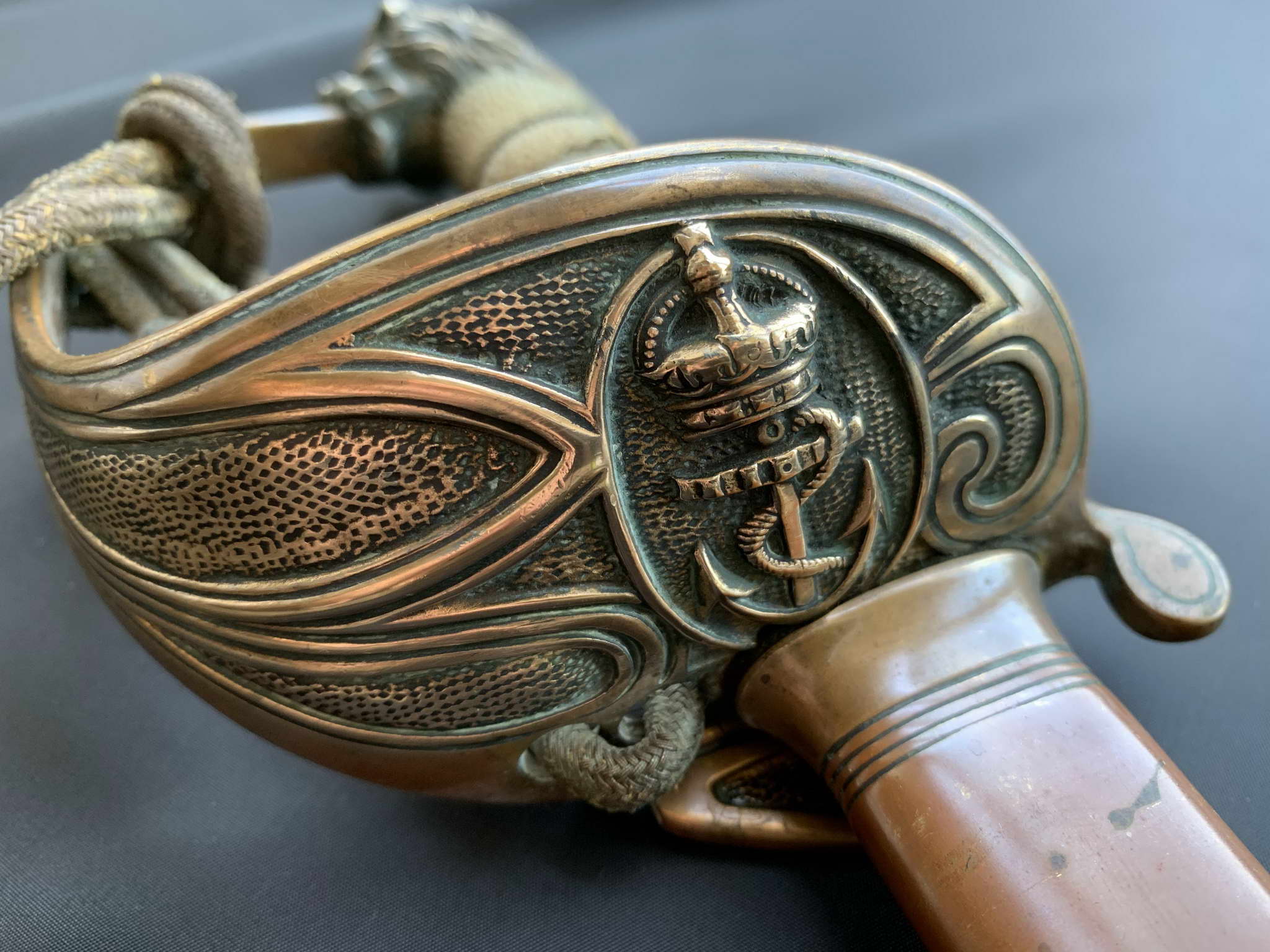 Сабля морская офицерская обр. 1827 г. Великобритания