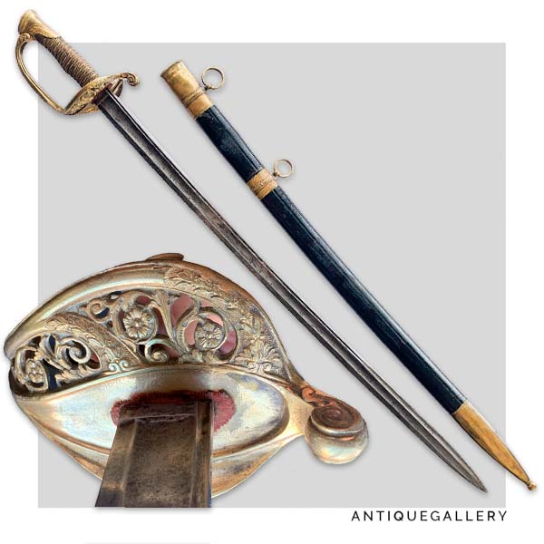 Сабля старшего Французского офицера образца 1845 года