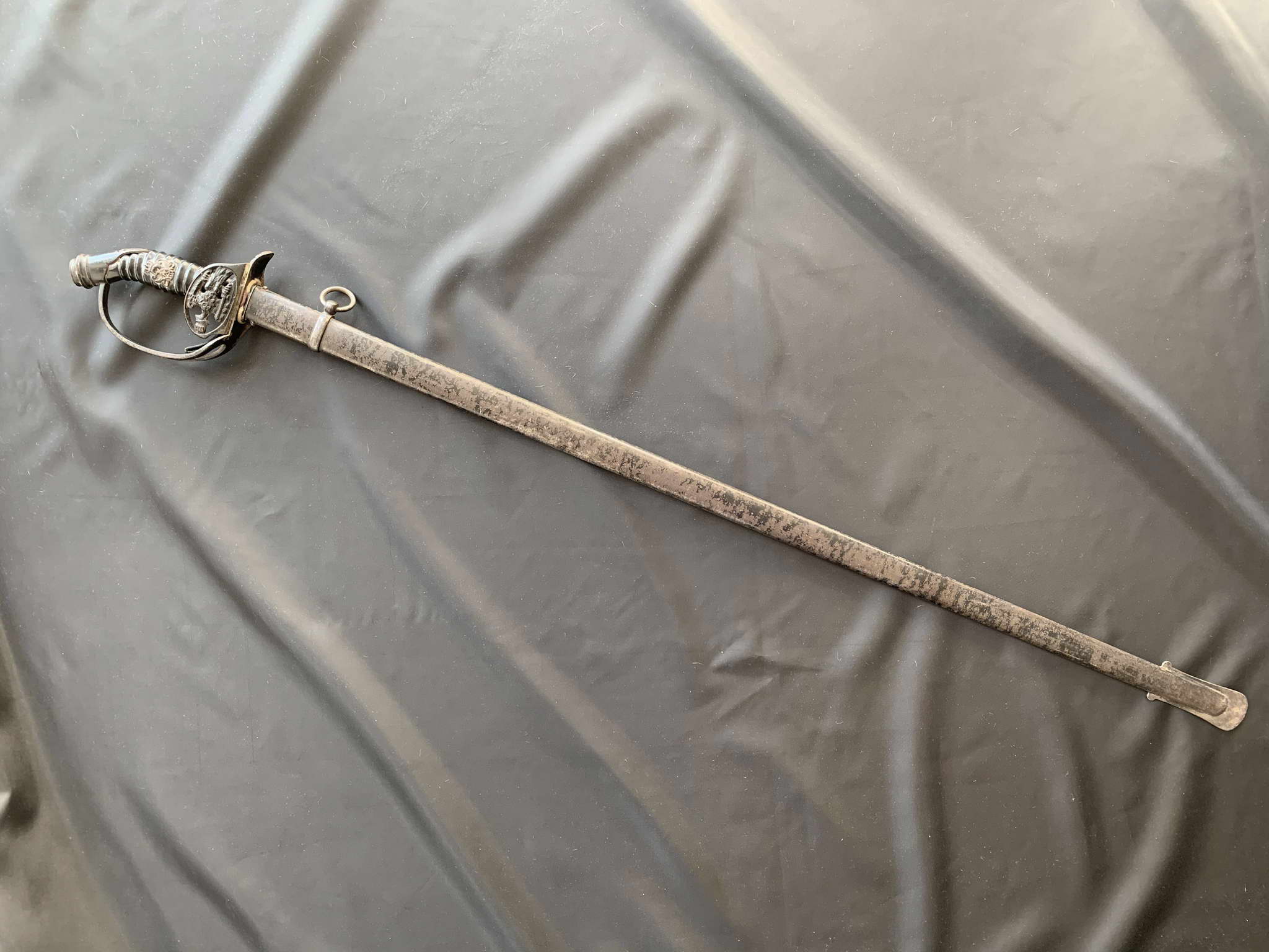 Прусский офицерский пехотный палаш образца 1889 года