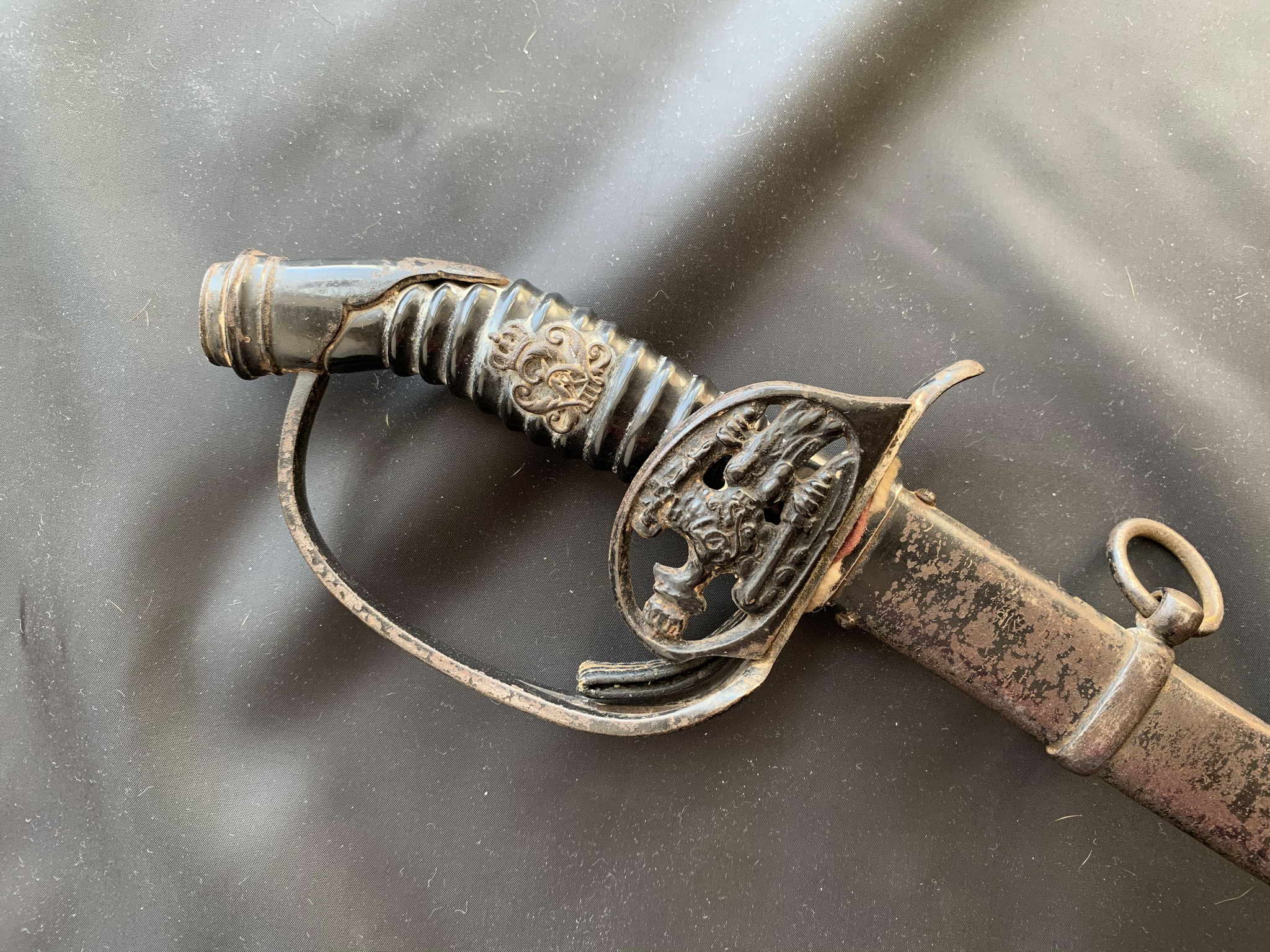 Купить Прусский офицерский пехотный палаш образца 1889 года