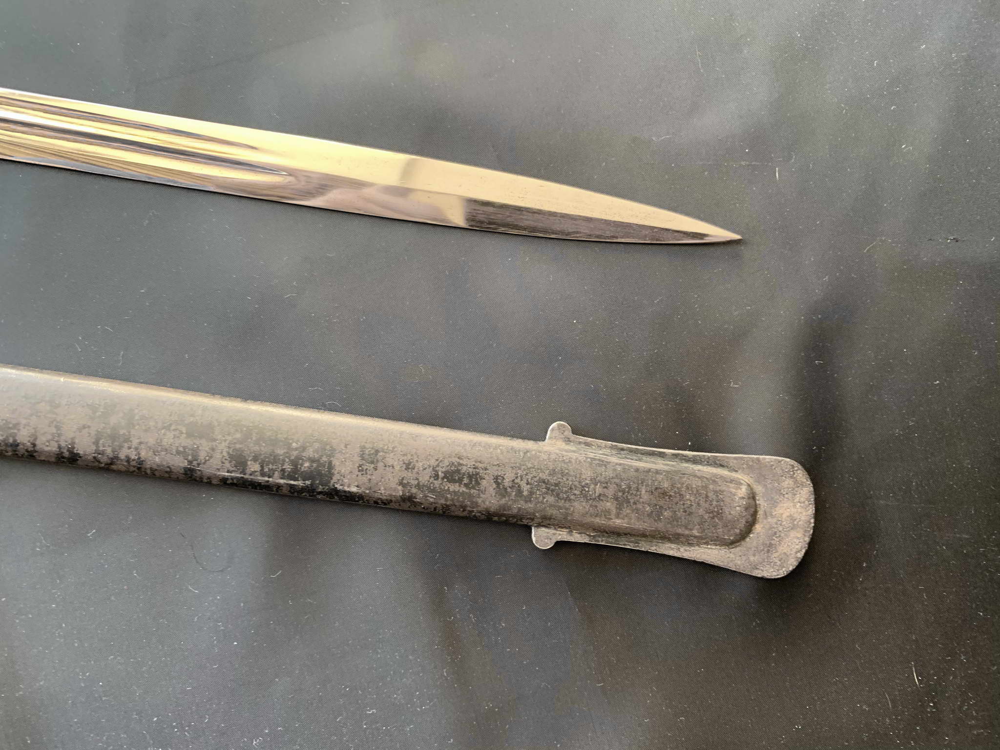 Прусский офицерский пехотный палаш образца 1889 года