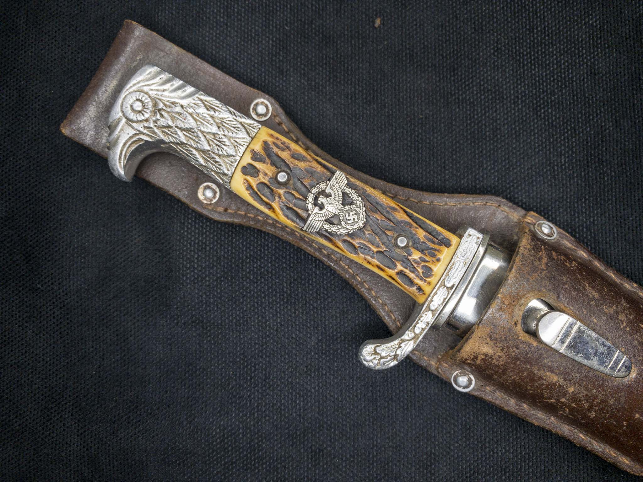 Штык полиции период Третьего Рейха. Производитель E.u.F Horster Solingen