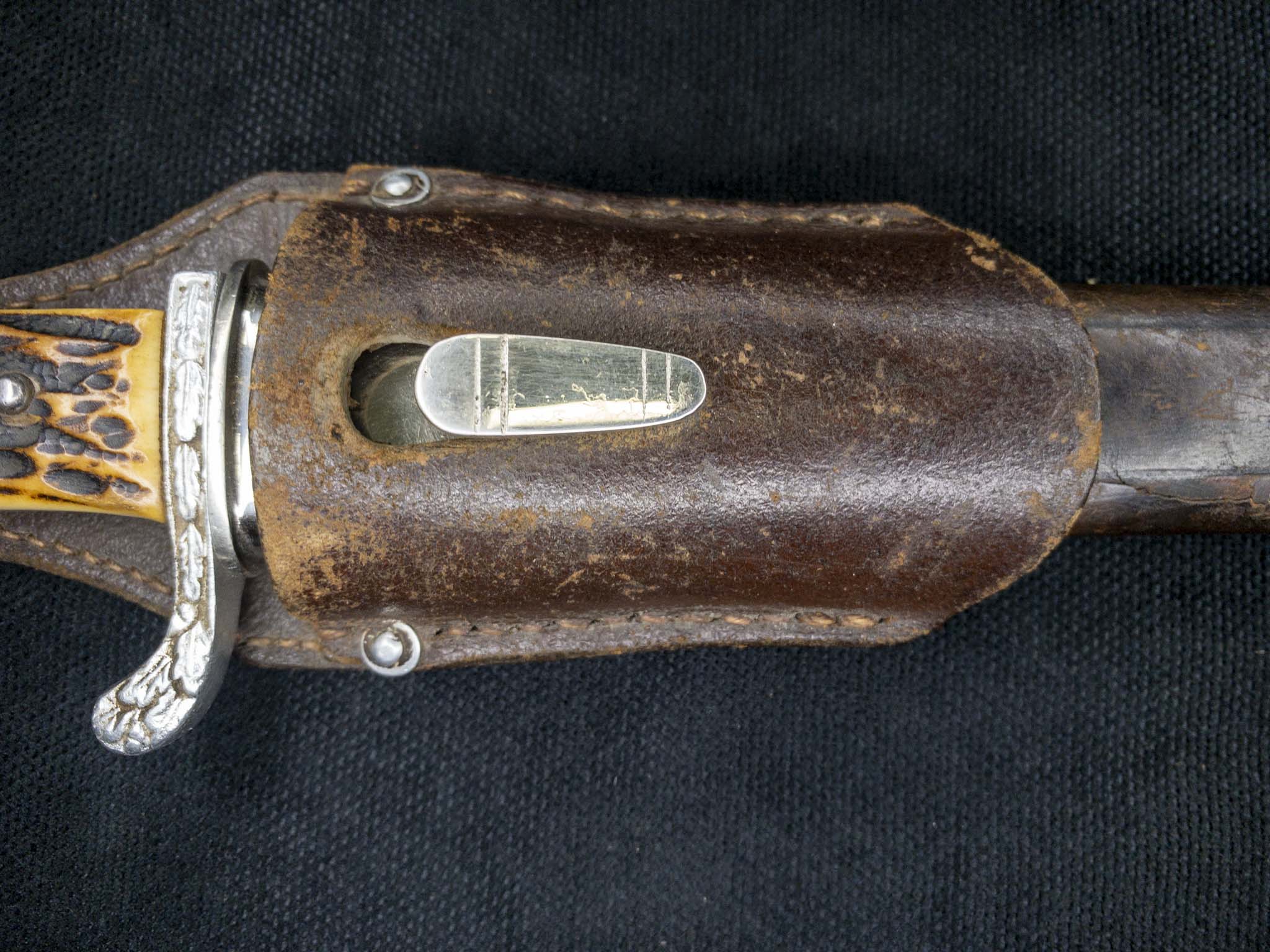 Штык полиции период Третьего Рейха. Производитель E.u.F Horster Solingen