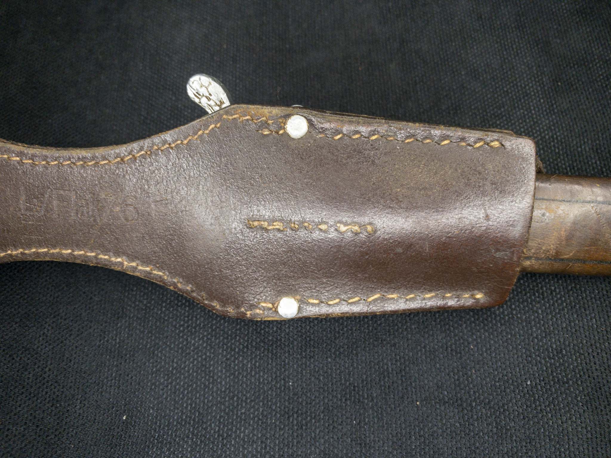 Штык полиции период Третьего Рейха. Производитель E.u.F Horster Solingen