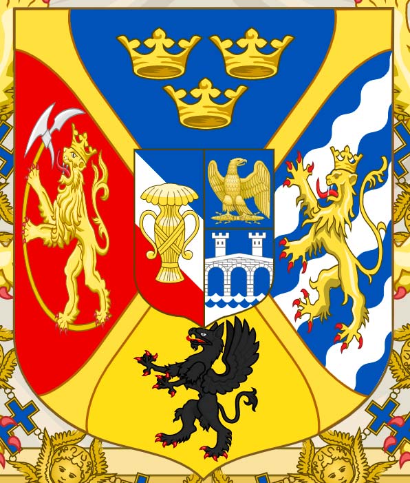 Герб принца швеции оскара 1