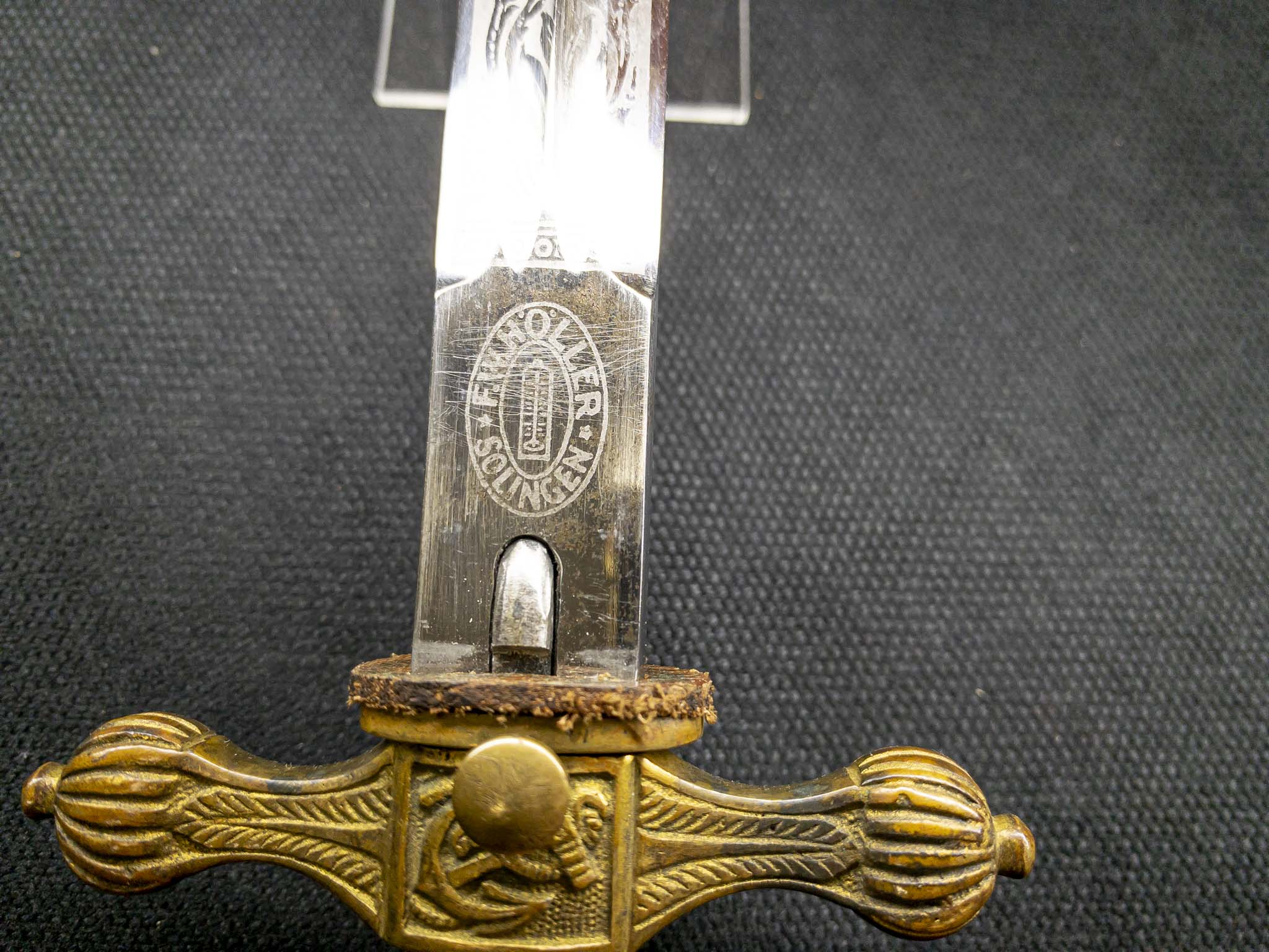 Ранний кортик для курсантов ВМФ Кригсмарине производитель Holler Третий рейх