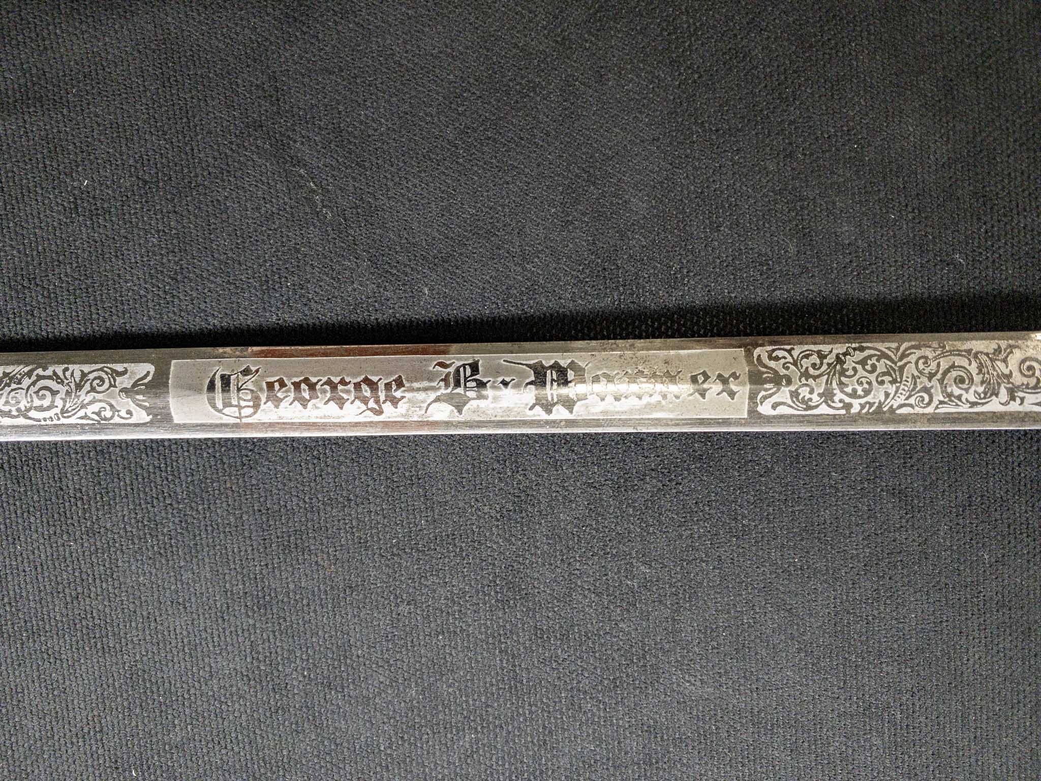 Ритуальная шпага рыцаря масонского ордена KM 403- RA Генерал-капитан Ames Sword Co