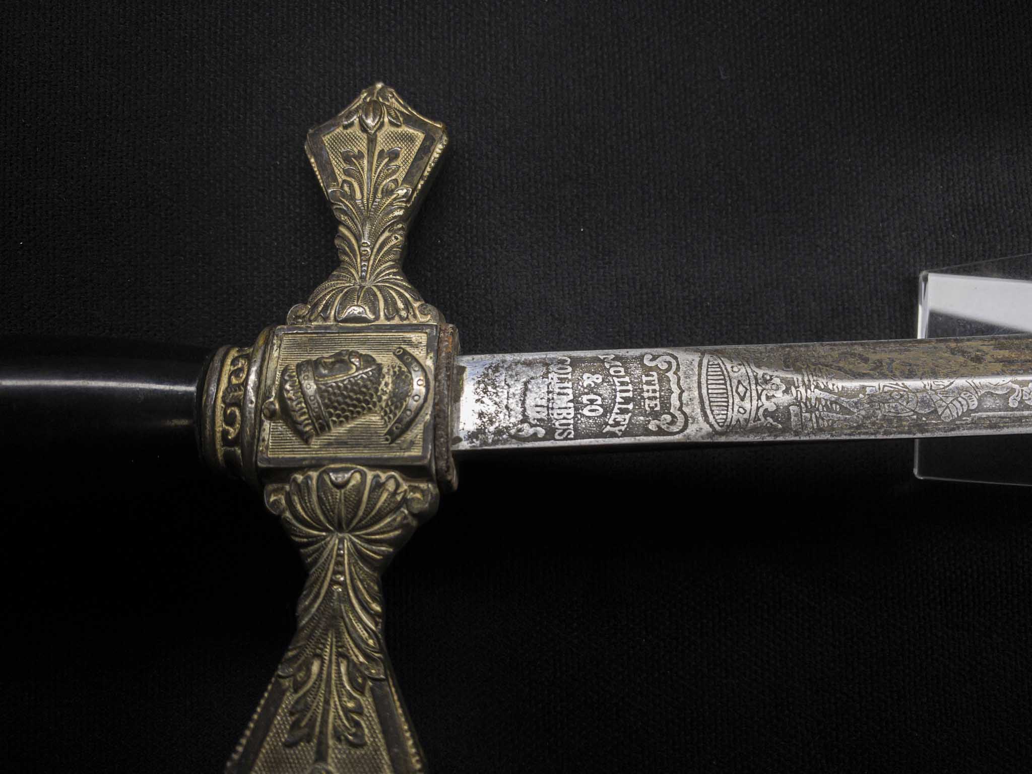 Ритуальная шпага рыцаря масонского ордена Тамплиеров США