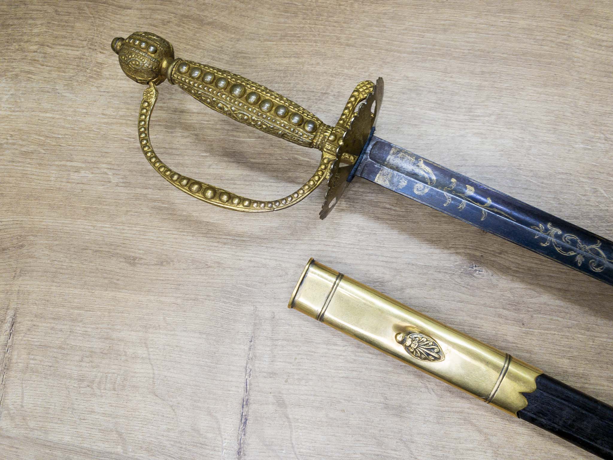 Парадная шпага Германия Золинген 18 век