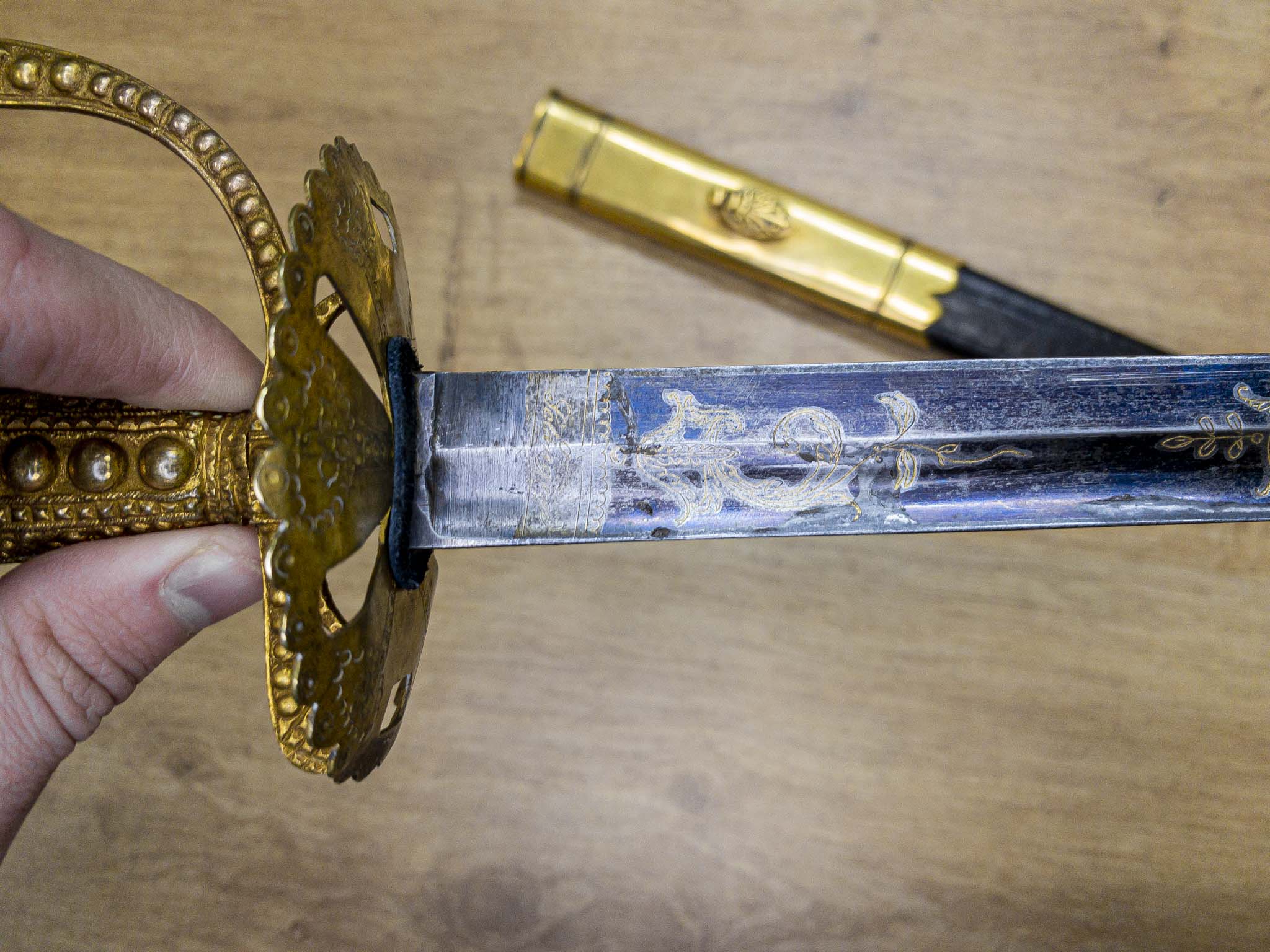 Парадная шпага Германия Золинген 18 век