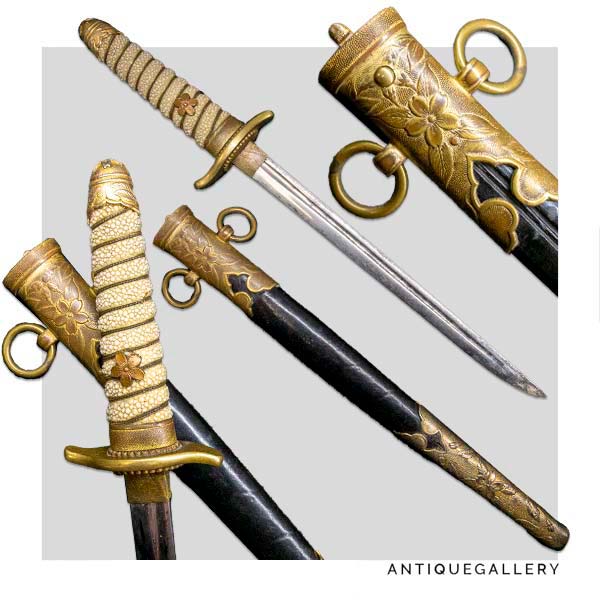 Кортик Морской офицерский образца 1883 года Япония,с Переходными деталями