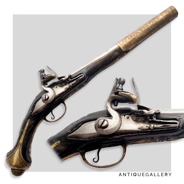 Балканский кремневый пистолет 19 века