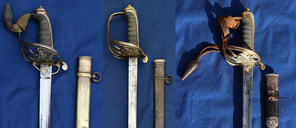 Британские сабли офицеров пехоты ч.3 усовершенствования образцов с 1845 по 1897 год