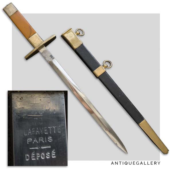 Французский офицерский кортик ​военно-воздушных сил обр. 1934 г