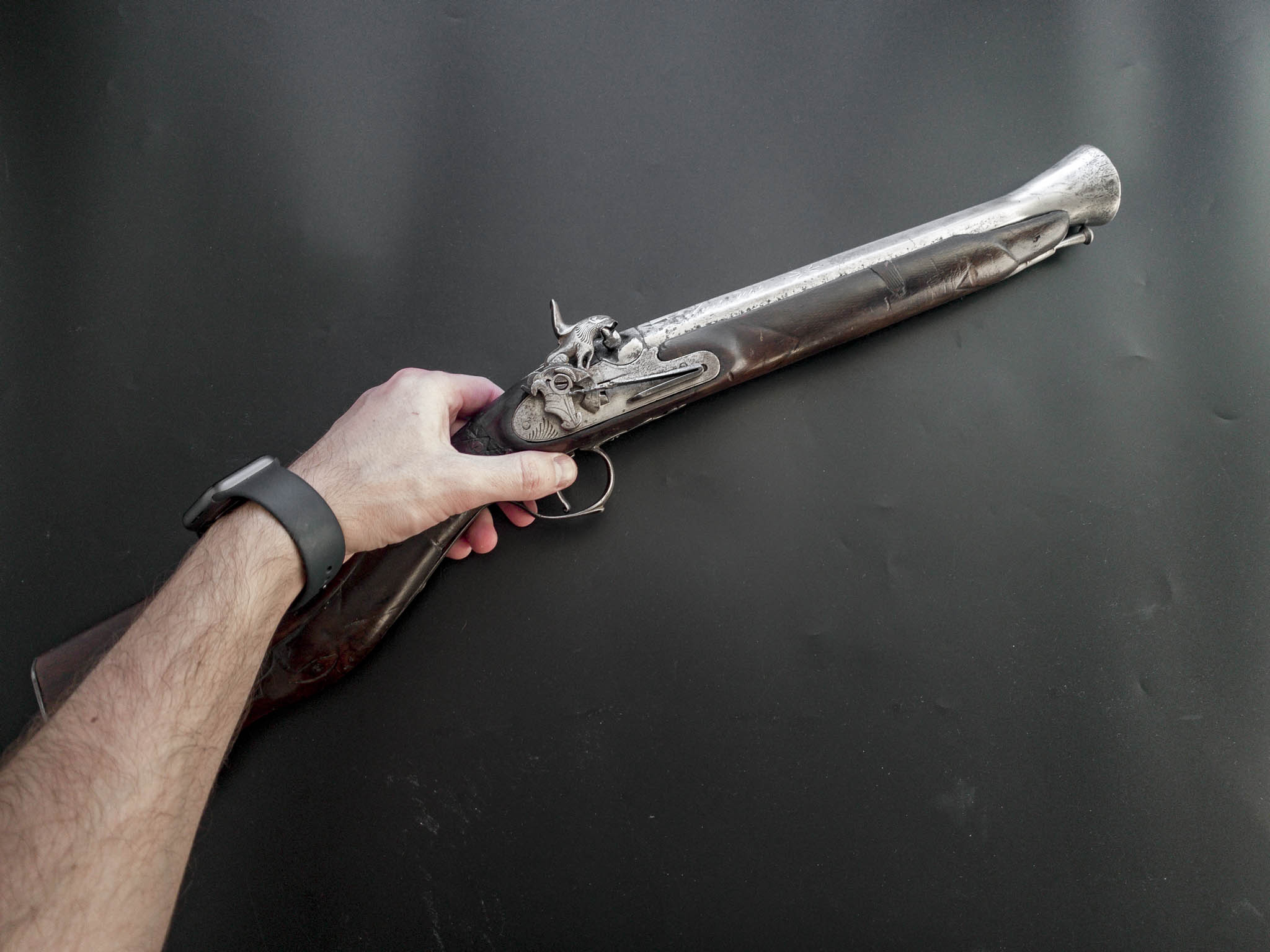 Spanish Tromblon with Hispano-Moorish Lock