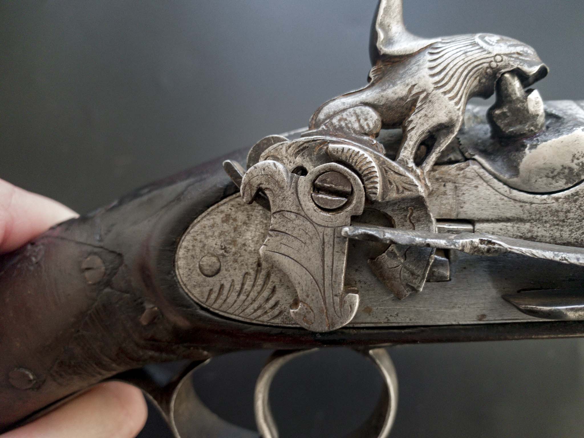 Spanish Tromblon with Hispano-Moorish Lock