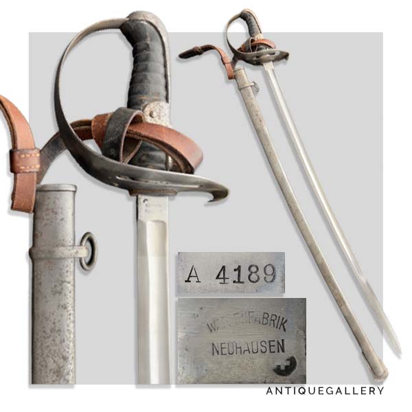 Швейцарcкая сабля кавалерийская, модель 1896 года