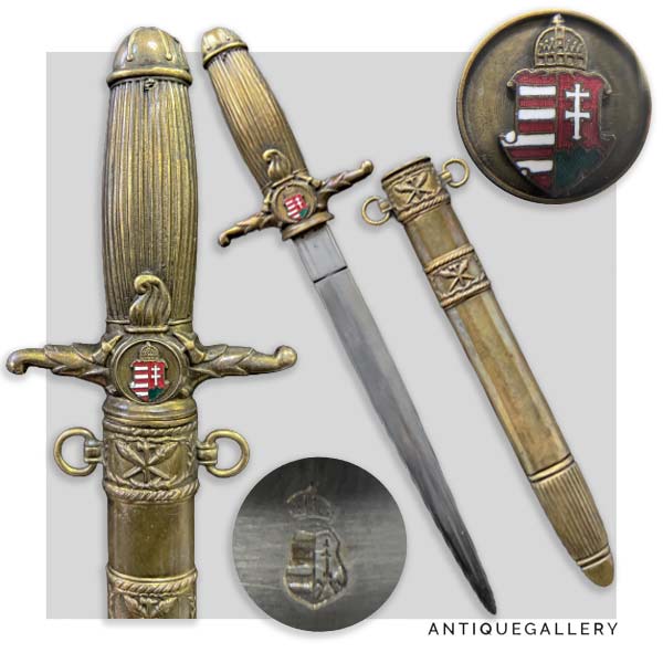 Кортик Королевских пожарных бригад Венгрии обр. 1920 года